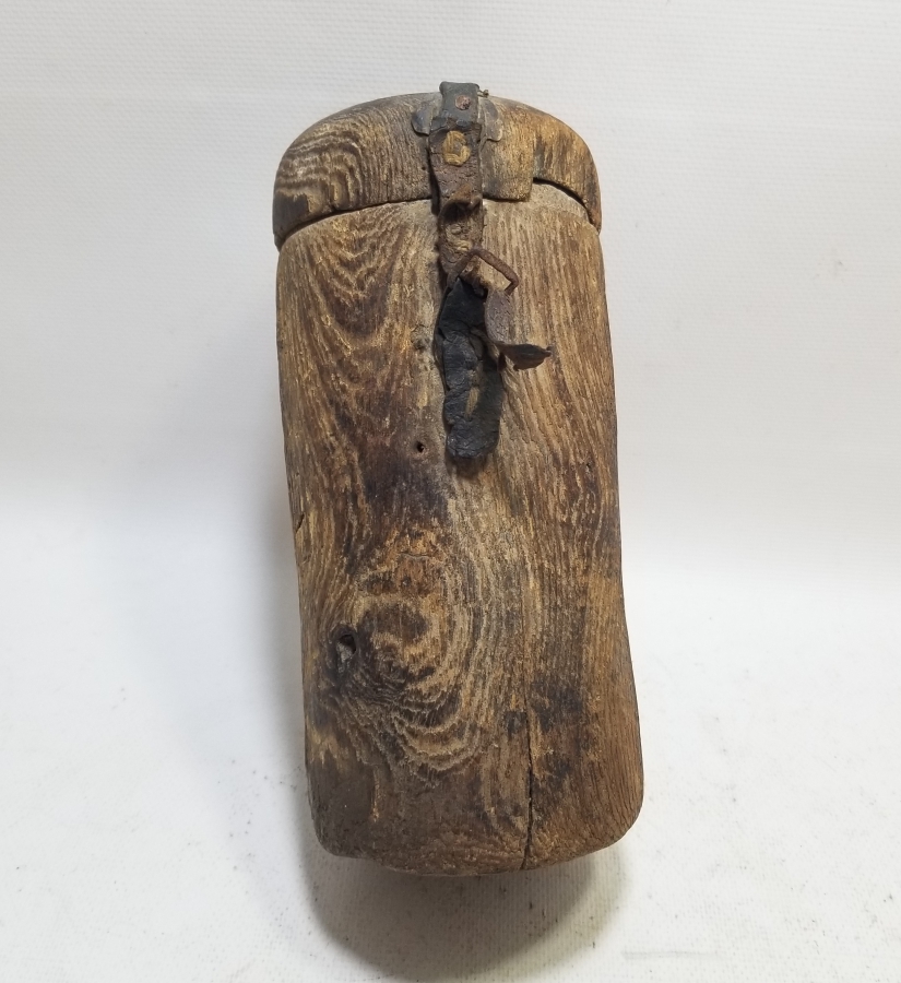 OSMANLI DÖNEMİ EL OYMA AHŞAP KAHVE FİNCANI KABI