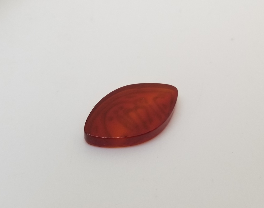 OSMANLI DÖNEMİ EL KAZIMA AKİK YÜZÜK KAŞI