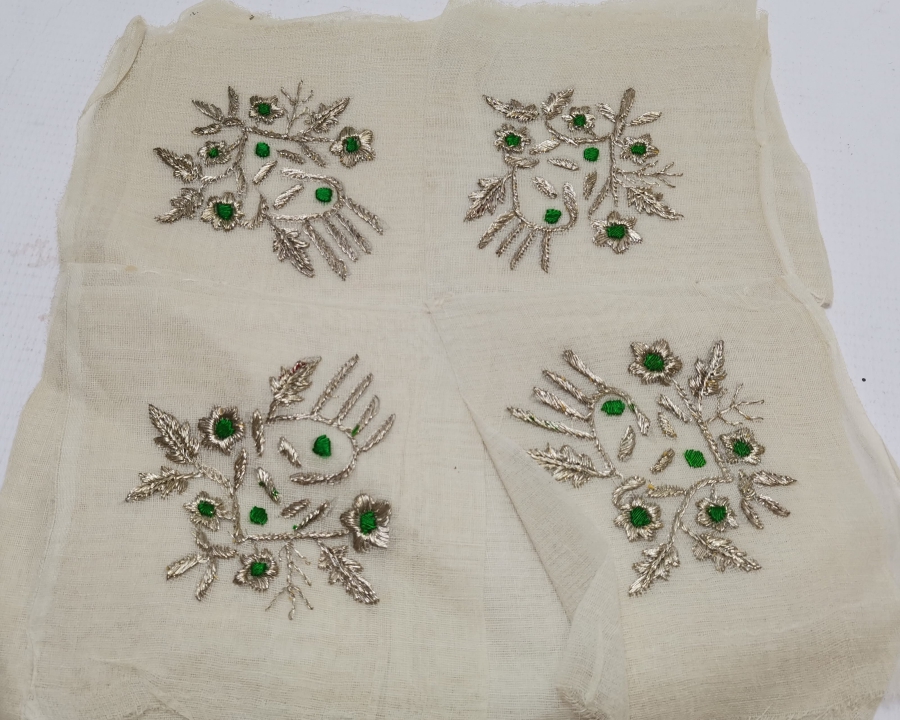 GÜMÜŞ SIRMA İŞÇİLİKLİ OSMANLI DÖNEMİ İPEK ÇEVRE