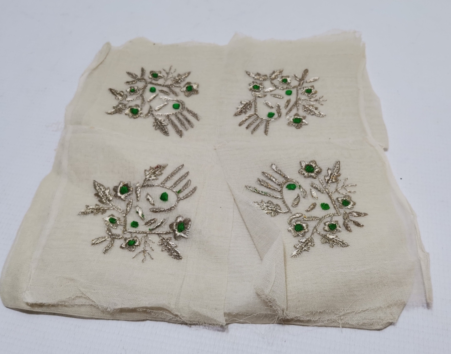 GÜMÜŞ SIRMA İŞÇİLİKLİ OSMANLI DÖNEMİ İPEK ÇEVRE