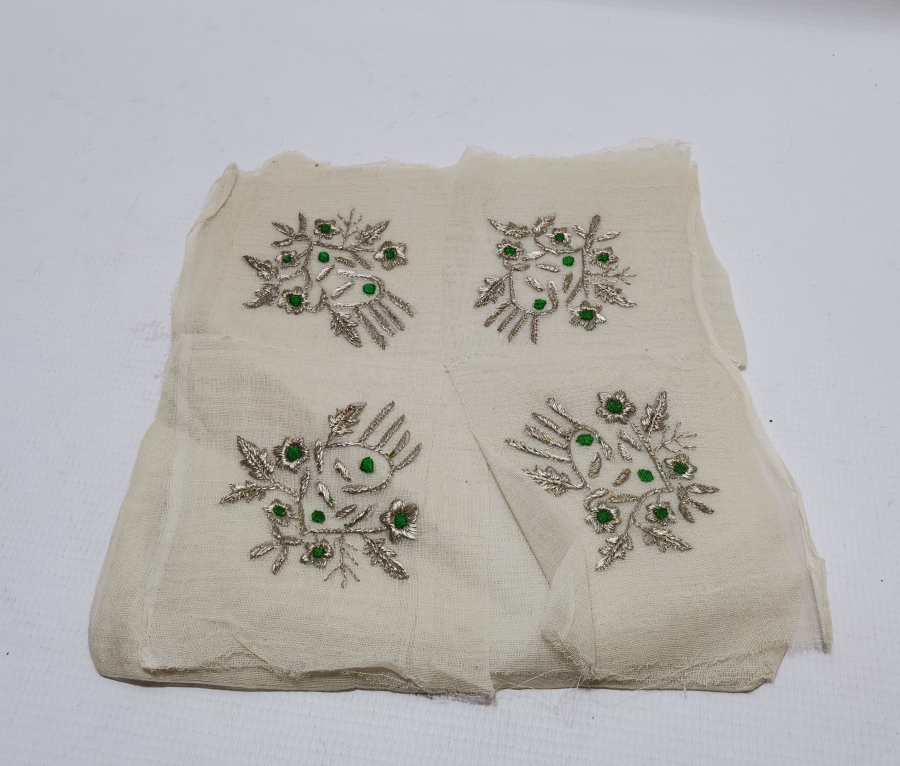 GÜMÜŞ SIRMA İŞÇİLİKLİ OSMANLI DÖNEMİ İPEK ÇEVRE