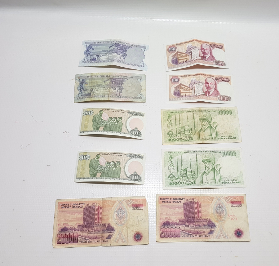 ANTİKA KAĞIT PARA LOTU