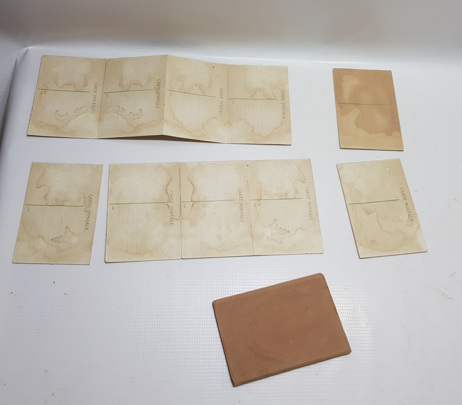 OSMANLI DÖNEMİ ÇOK NADİR ORİJİNAL ALBÜMÜNDE PADİŞAH KARTLARI SERİSİ KARTPOSTAL TAKIMI