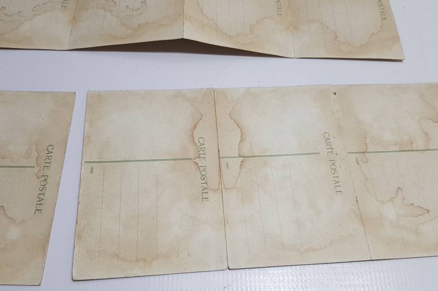 OSMANLI DÖNEMİ ÇOK NADİR ORİJİNAL ALBÜMÜNDE PADİŞAH KARTLARI SERİSİ KARTPOSTAL TAKIMI