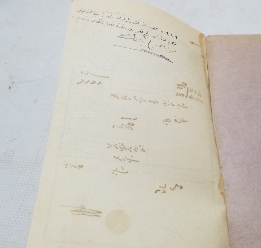 OSMANLI DÖNEMİ MAAŞ CÜZDANI