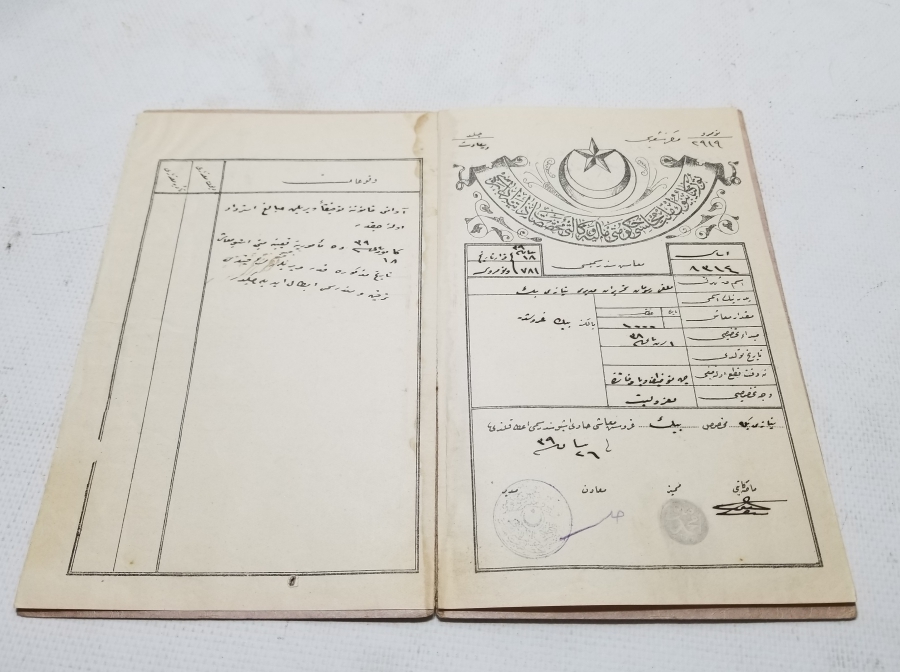 OSMANLI DÖNEMİ MAAŞ CÜZDANI