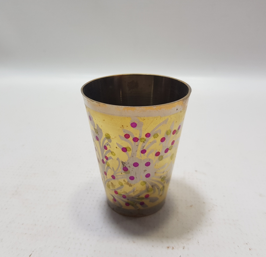 HİNT YAPIMI ANTİKA HİCAZ BARDAK