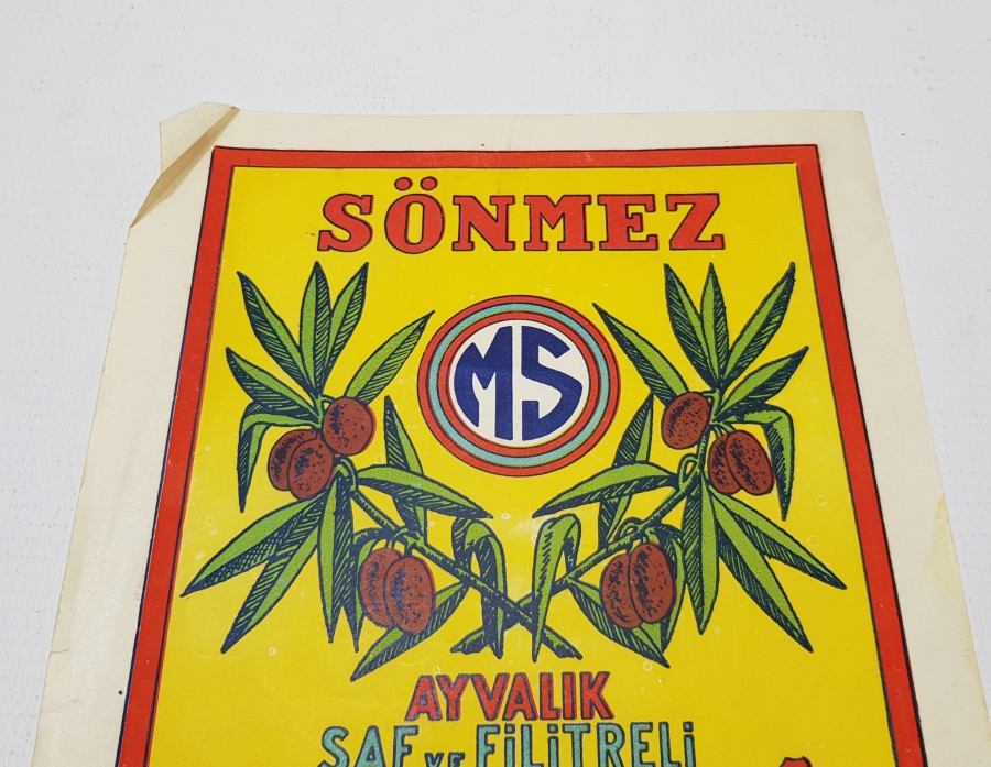 ANTİKA BÜYÜK BOY ZEYTİNYAĞI ETİKETİ