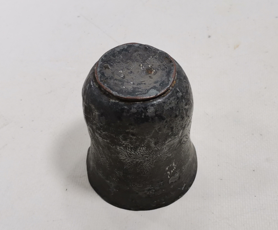 ÜZERİ KALEM İŞÇİLİKLİ OSMANLI DÖNEMİ ESERİ İSTANBUL ŞERBET BARDAĞI