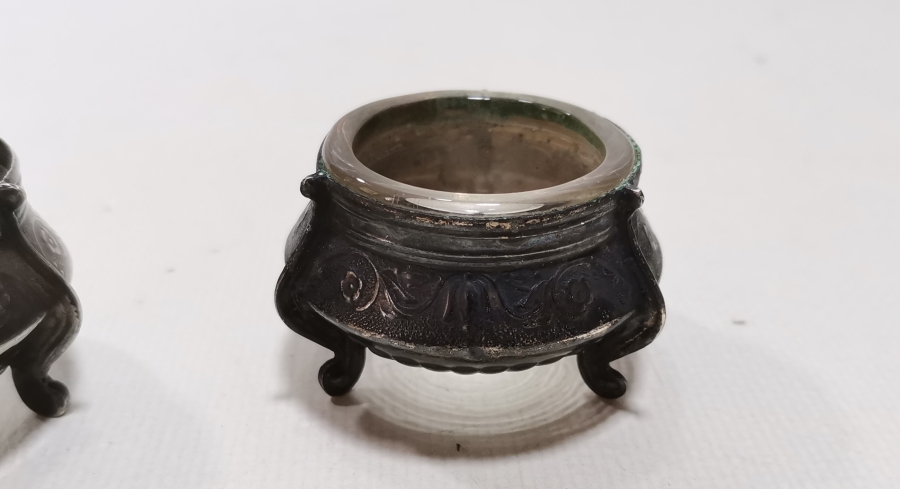 ANTİKA RUS DAMGALI ÇİFT HAVYARLIK