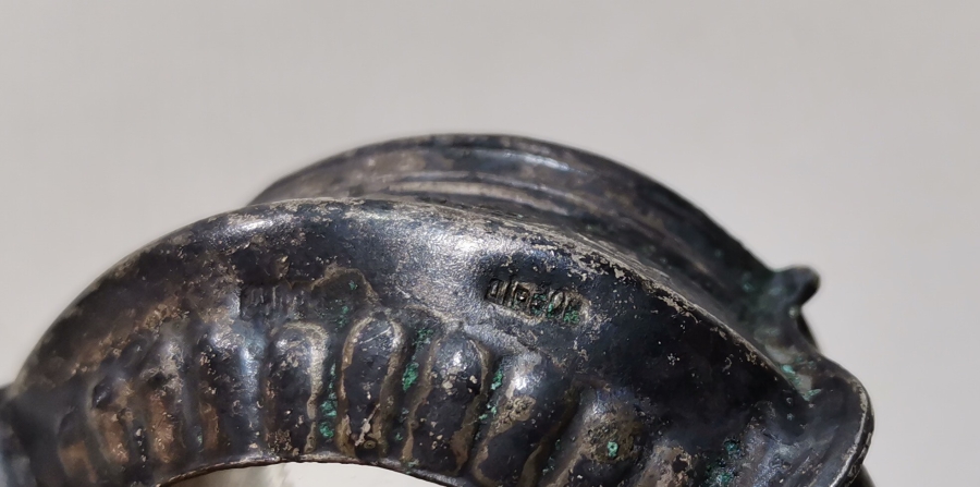 ANTİKA RUS DAMGALI ÇİFT HAVYARLIK