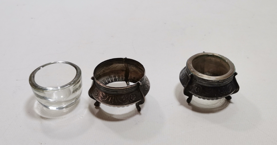 ANTİKA RUS DAMGALI ÇİFT HAVYARLIK