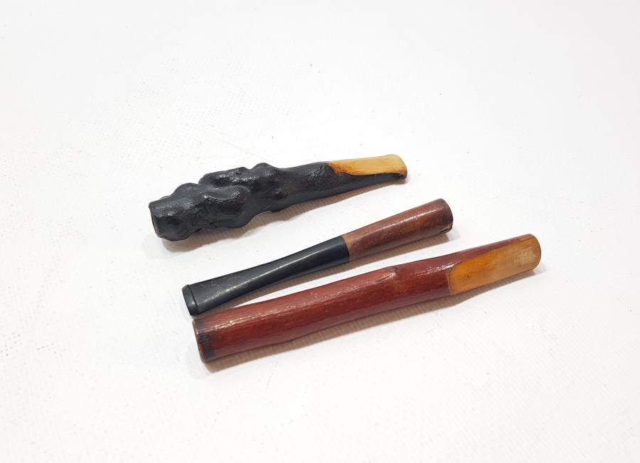 OSMANLI DÖNEMİ EL YAPIMI 3 ADET SİGARA AĞIZLIĞI