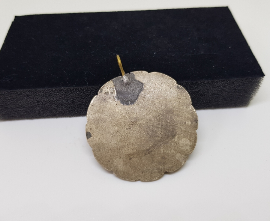 ÜZERİ OSMANLICA YAZILI SAVAT İŞÇİLİKLİ OSMANLI DÖNEMİ KOLYE