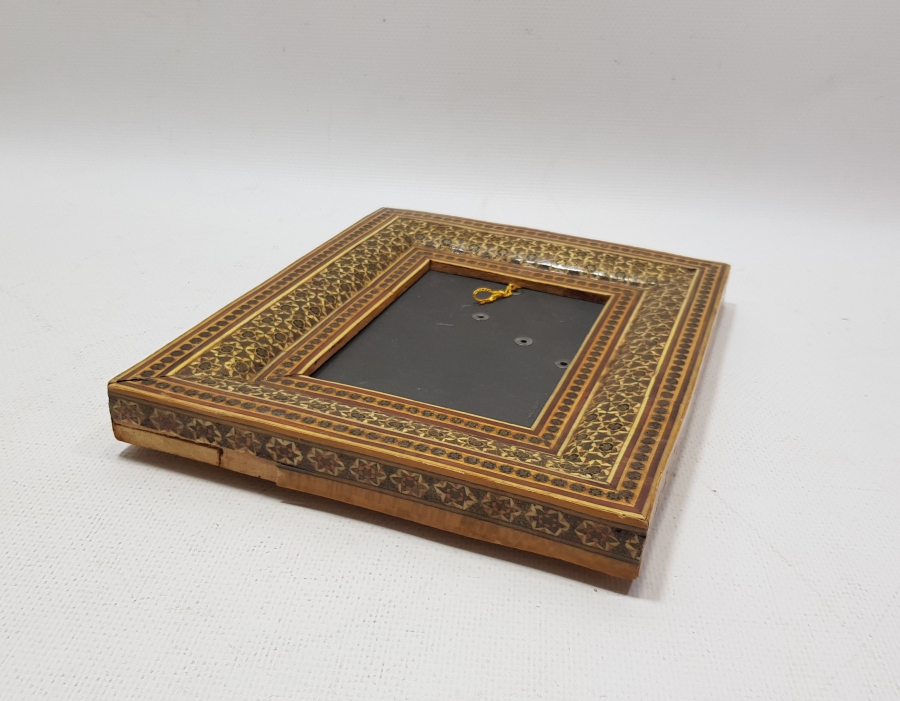 MARKUTERİ İŞÇİLİKLİ EL YAPIMI ANTİKA AHŞAP ÇERÇEVE