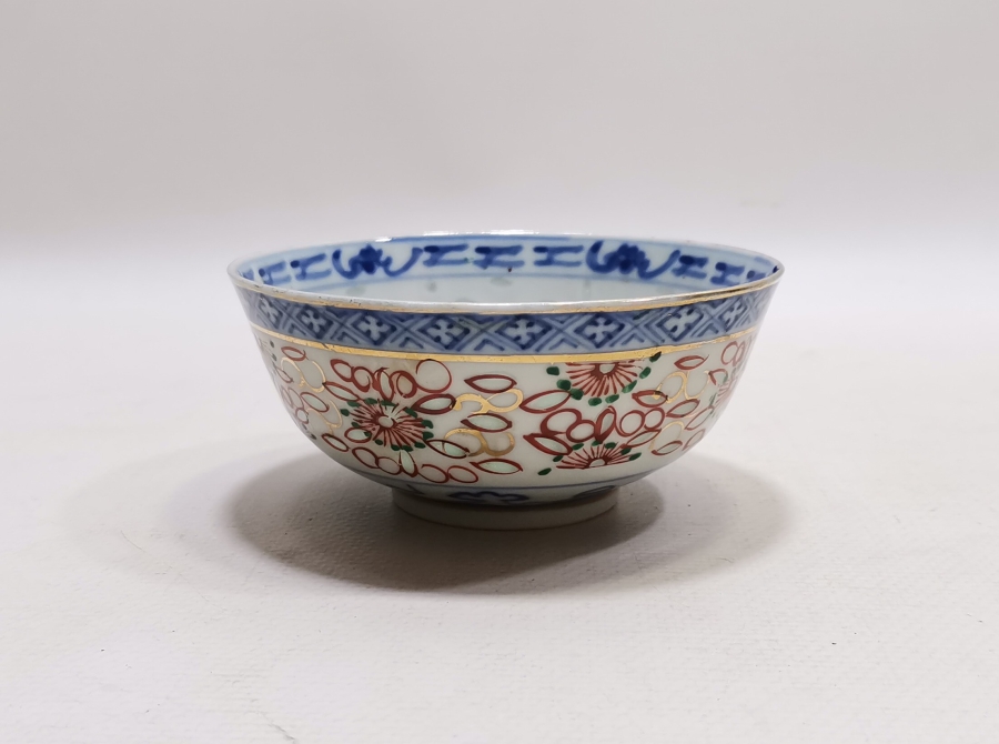 ESKİ ÇİN EL BOYAMA ANTİKA PORSELEN TABAK