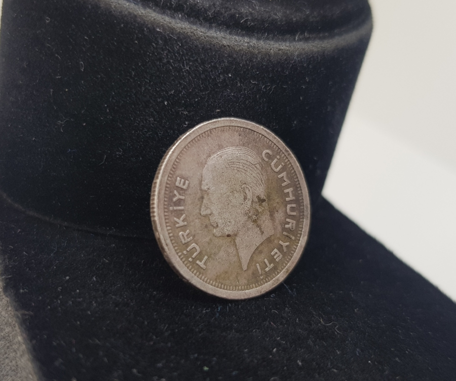 1936 YILI GÜMÜŞ 25 KURUŞ