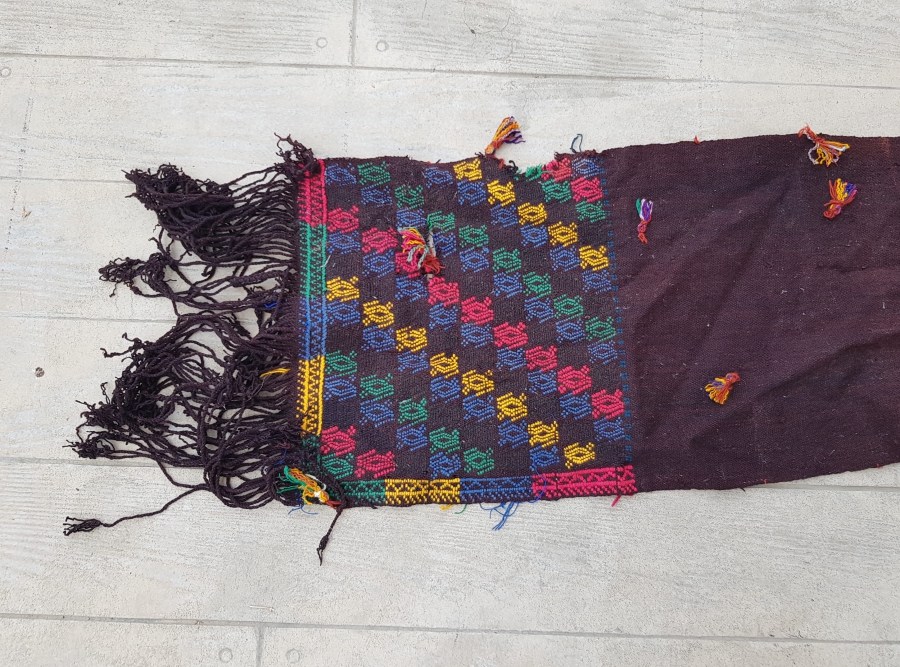 OSMANLI DÖNEMİ EL DOKUMA NADİR GELİN KUŞAĞI