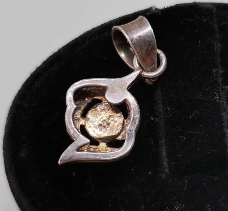 SONSUZLUK MODELİ GÜMÜŞ KOLYE UCU