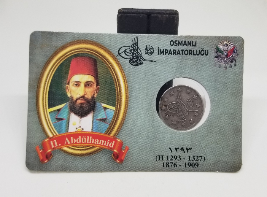 SULTAN ABDÜLHAMİD DÖNEMİ GÜMÜŞ 2 KURUŞ MECİDİYE