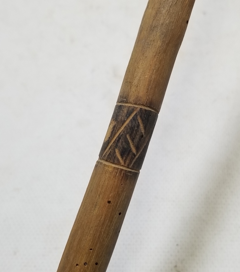 HAYVAN BAŞI FORMUNDA YAPILMIŞ OSMANLI DÖNEMİ AHŞAP DERVİŞ BASTONU