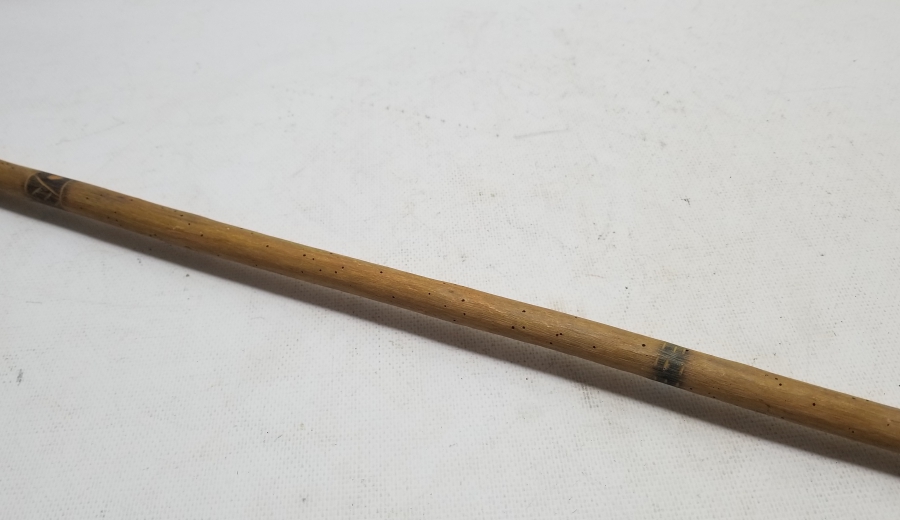 HAYVAN BAŞI FORMUNDA YAPILMIŞ OSMANLI DÖNEMİ AHŞAP DERVİŞ BASTONU