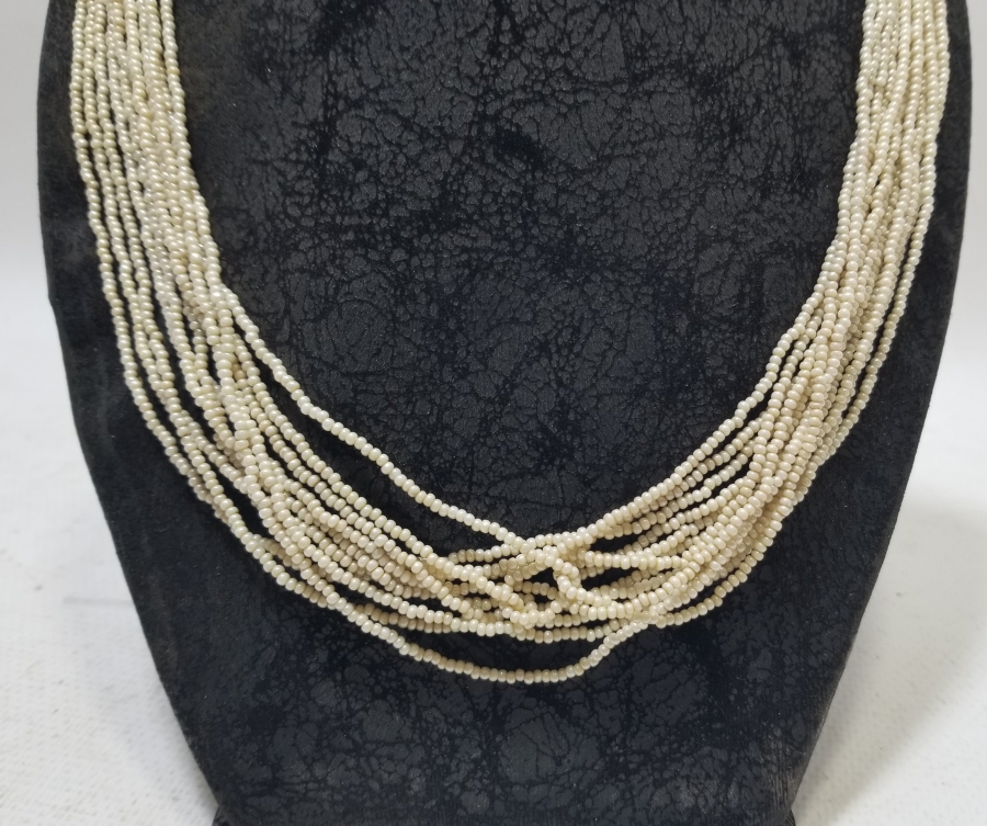 OSMANLI DÖNEMİ İNCİ FORMLU OPAL GERDANLIK