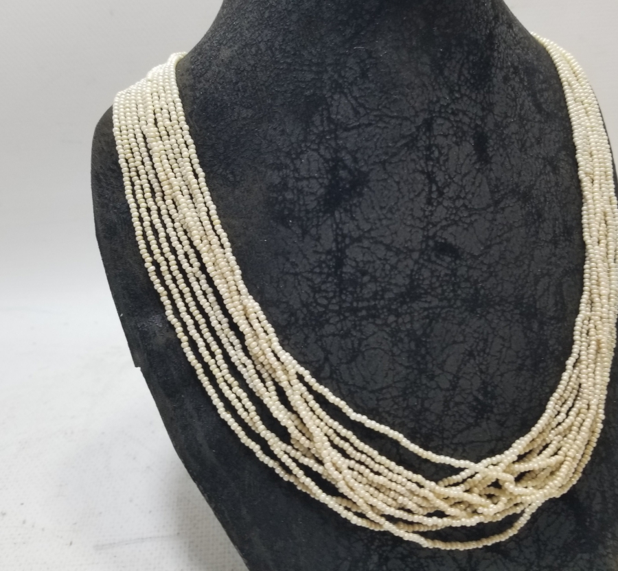 OSMANLI DÖNEMİ İNCİ FORMLU OPAL GERDANLIK