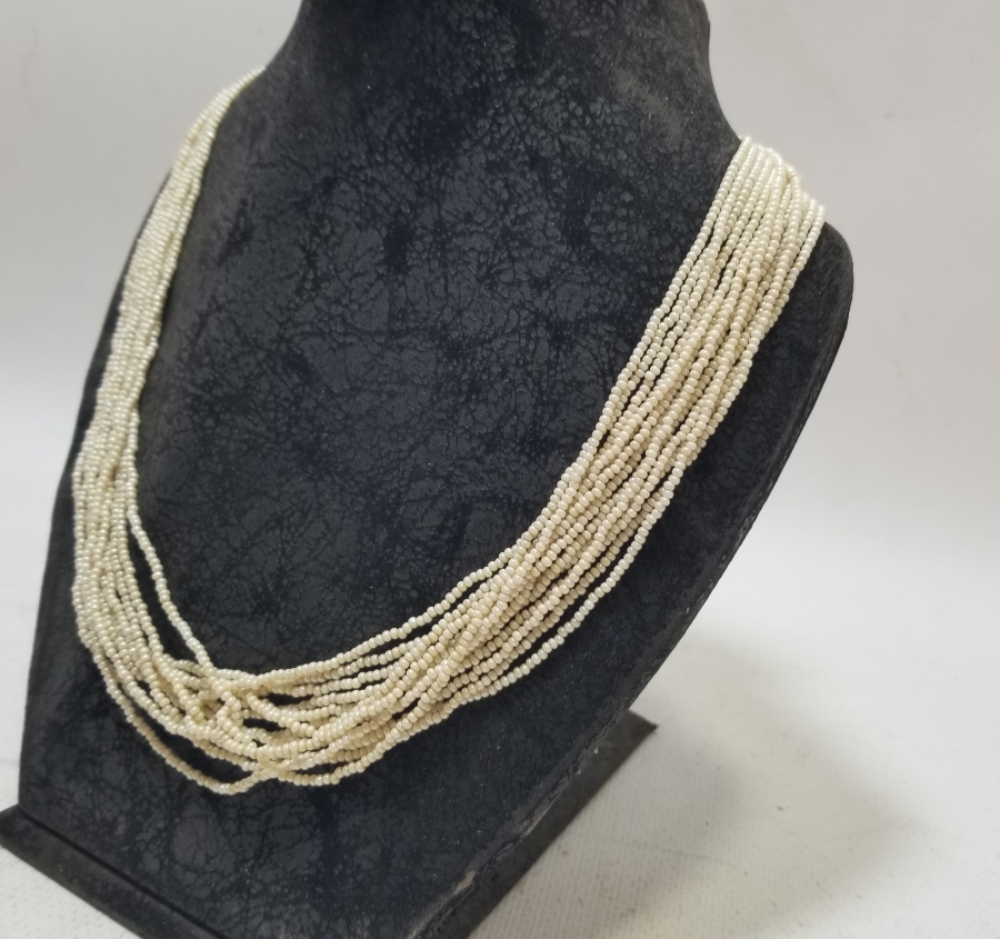 OSMANLI DÖNEMİ İNCİ FORMLU OPAL GERDANLIK