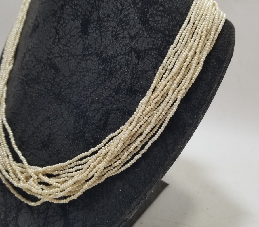 OSMANLI DÖNEMİ İNCİ FORMLU OPAL GERDANLIK