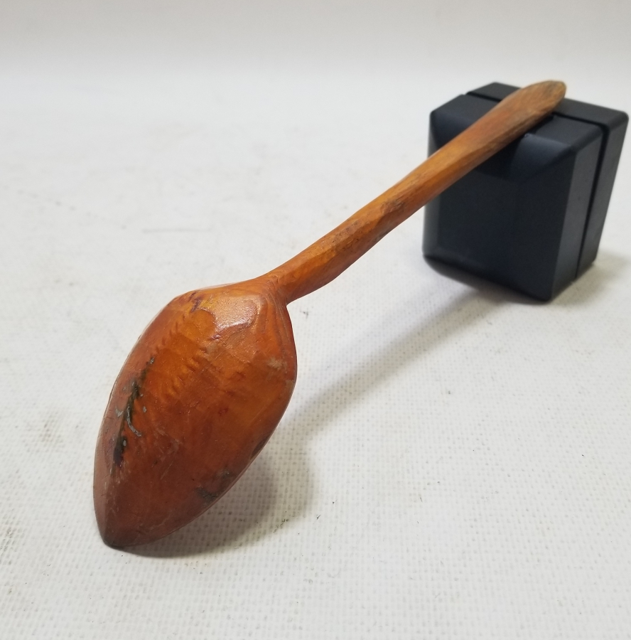 OSMANLI DÖNEMİ EL BOYAMA TAHTA KAŞIK