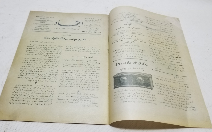 OSMANLICA İÇTİHAT DERGİSİ