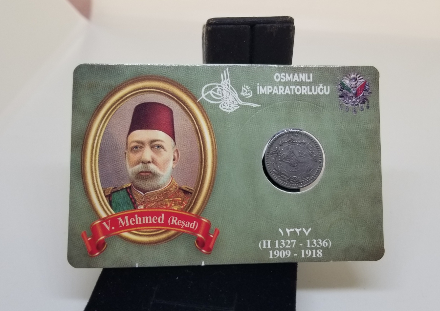 MEHMED REŞAD HAN DÖNEMİ KAPAMASINDA NİKEL 5 PARA