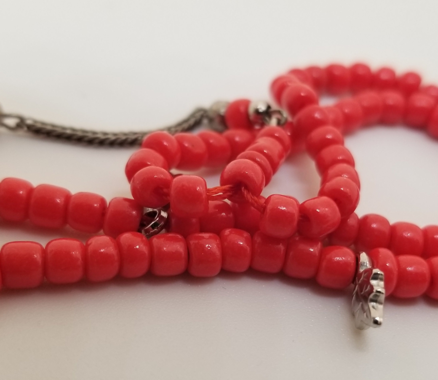 MERCAN TAŞINDAN MAMUL ANTİKA NAMAZ TESPİHİ