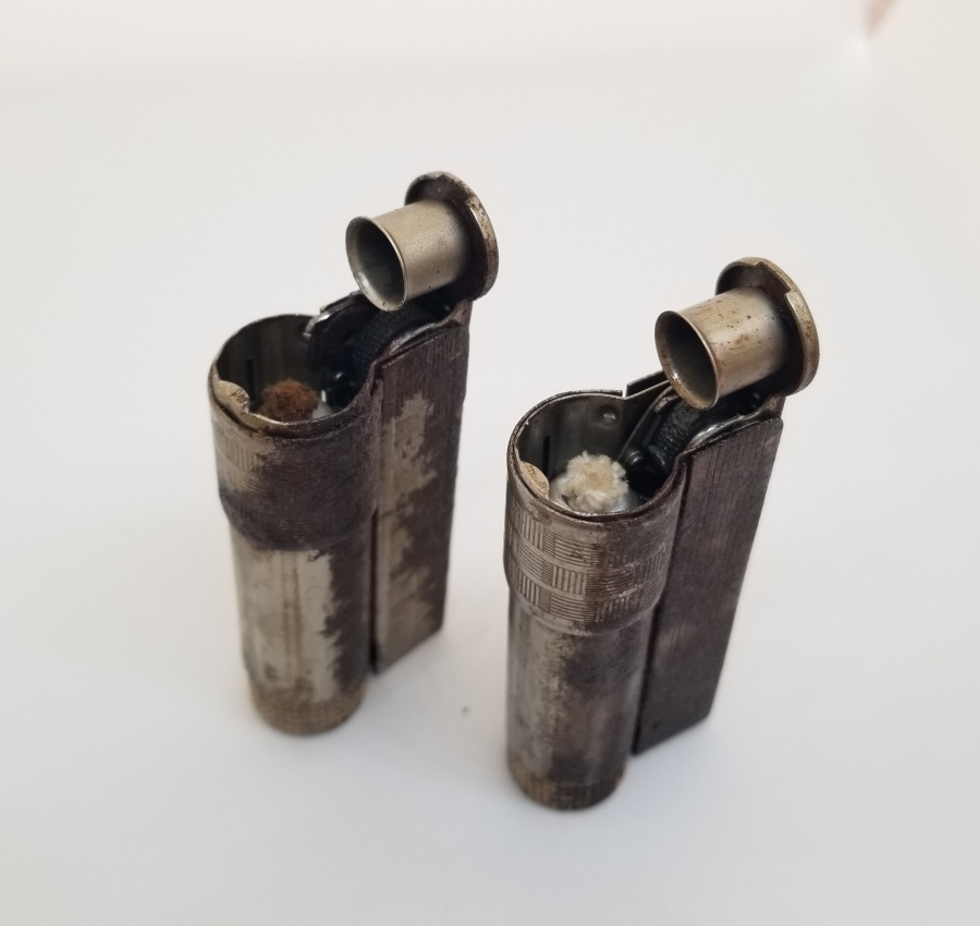 2 ADET ANTİKA MUHTAR ÇAKMAĞI