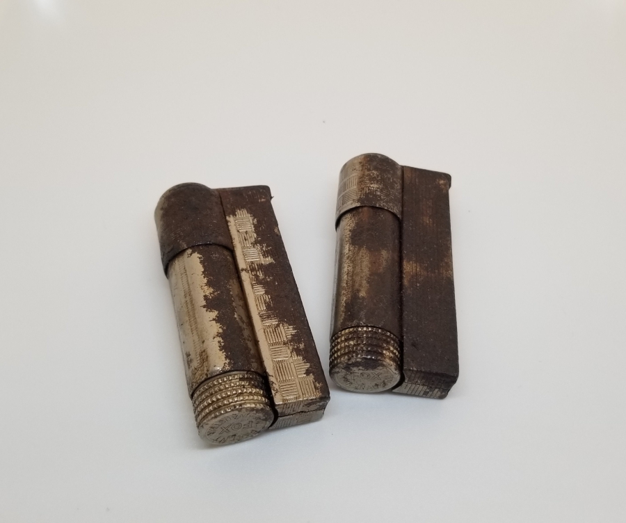 2 ADET ANTİKA MUHTAR ÇAKMAĞI