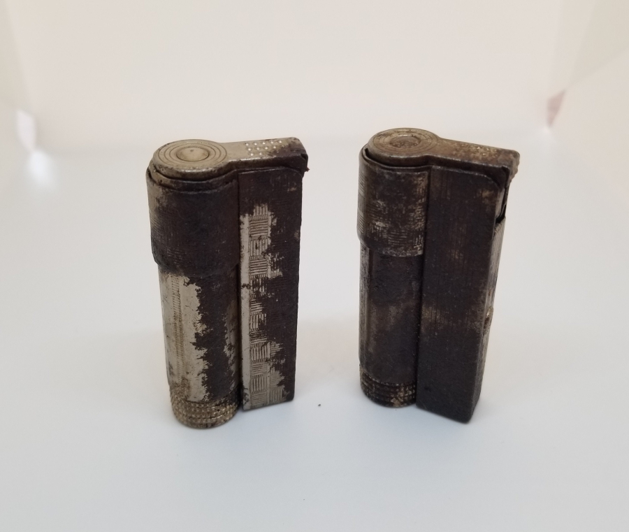 2 ADET ANTİKA MUHTAR ÇAKMAĞI