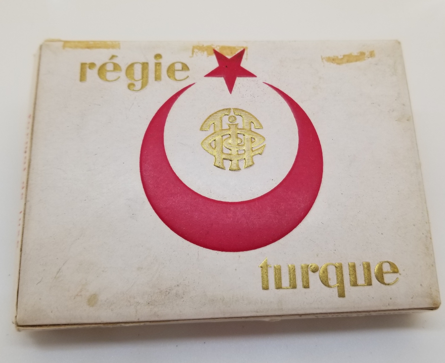 İÇİNDE EVRAKIYLA OSMANLI DÖNEMİ SİGARA KUTUSU