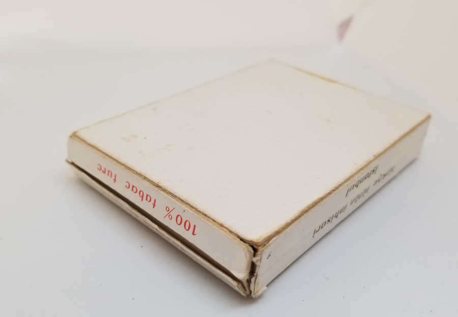 İÇİNDE EVRAKIYLA OSMANLI DÖNEMİ SİGARA KUTUSU