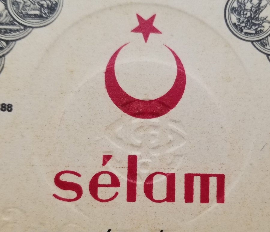 İÇİNDE EVRAKIYLA OSMANLI DÖNEMİ SİGARA KUTUSU