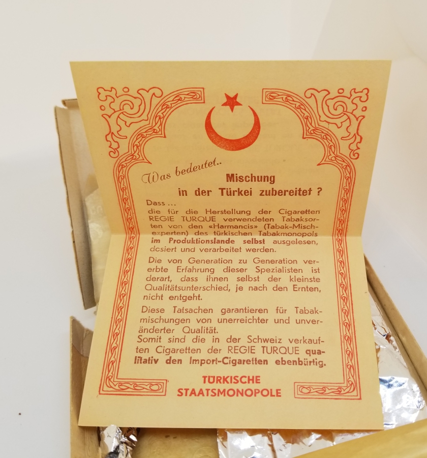 İÇİNDE EVRAKIYLA OSMANLI DÖNEMİ SİGARA KUTUSU