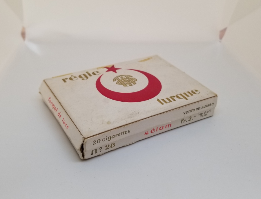 İÇİNDE EVRAKIYLA OSMANLI DÖNEMİ SİGARA KUTUSU