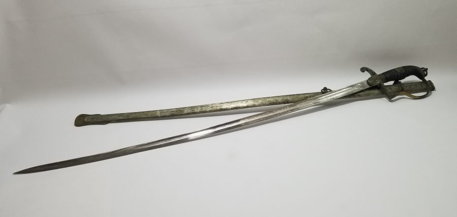 GARABEDIAN VE MESCİYAN USTA YAPIMI OSMANLI DÖNEMİ SUBAY KILICI