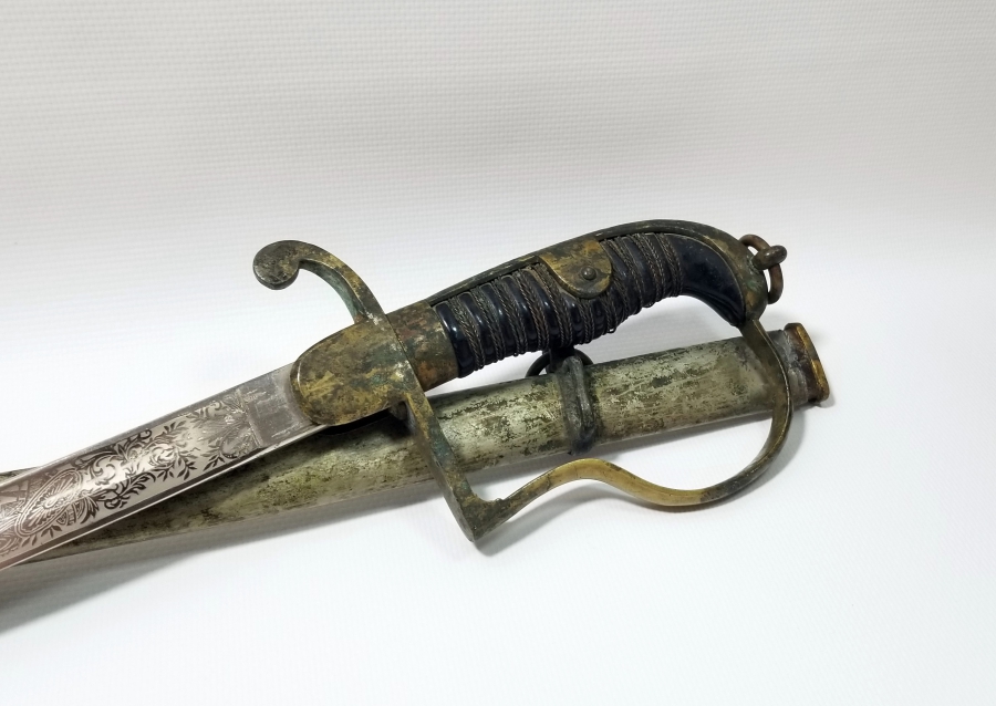 GARABEDIAN VE MESCİYAN USTA YAPIMI OSMANLI DÖNEMİ SUBAY KILICI