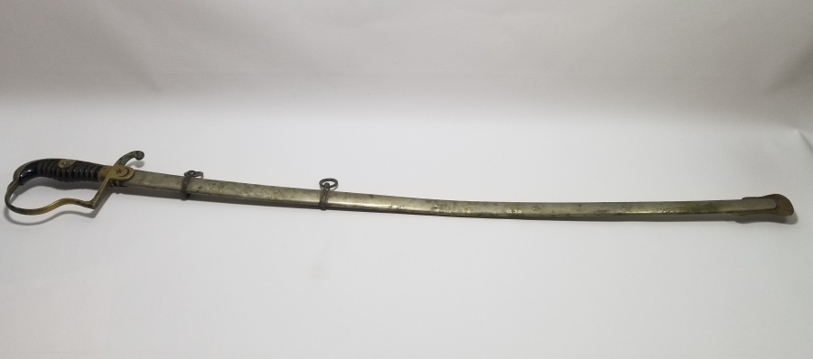 GARABEDIAN VE MESCİYAN USTA YAPIMI OSMANLI DÖNEMİ SUBAY KILICI