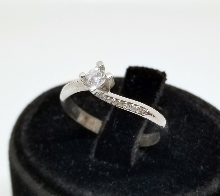 ÖZEL YAPIM SONSUZLUK MODELİ TEKTAŞ YÜZÜK