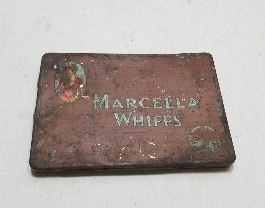 OSMANLI DÖNEMİ METAL SİGARA TABAKASI - KUTUSU