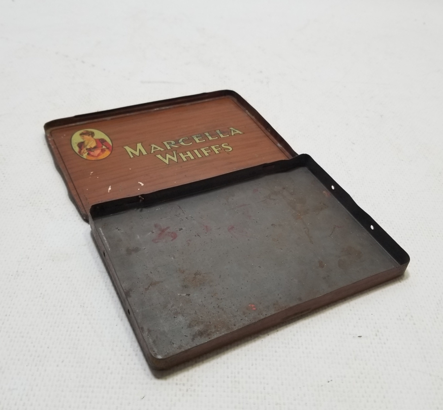 OSMANLI DÖNEMİ METAL SİGARA TABAKASI - KUTUSU