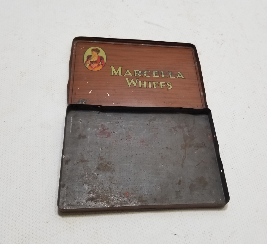 OSMANLI DÖNEMİ METAL SİGARA TABAKASI - KUTUSU