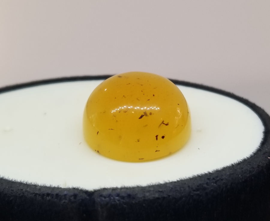 ÖZEL YAPIM DAMLA KEHRİBAR YÜZÜK KAŞI